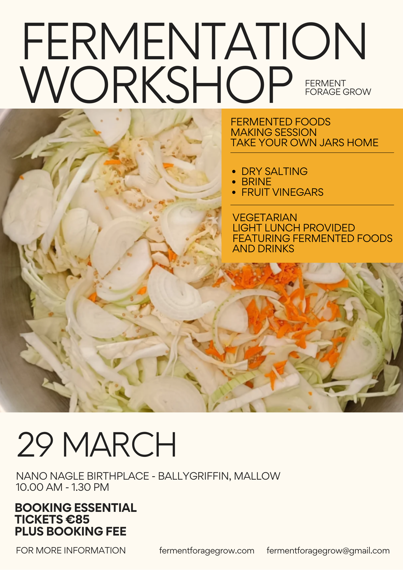 Fermentation course – 29th March 2026 – Ferment Forage Grow